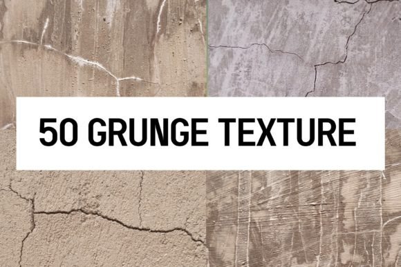 50 Grunge Texture Backgrounds: A Versatile Tool for Designers and Creators