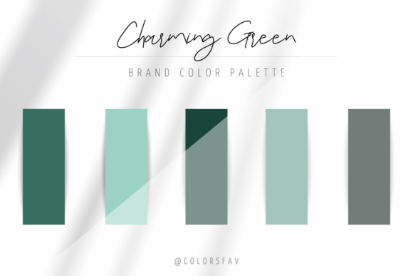 Brand Color Charming Green Social Media