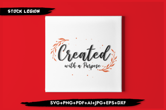 Created with a Purpose - Christian SVG Files for Creative and DIY Projects