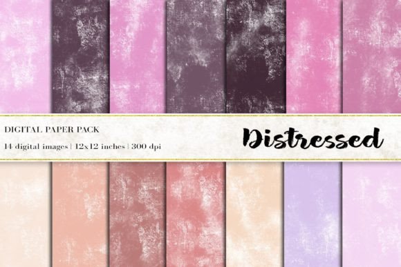 Distressed Digital Papers: A Versatile Tool for Creative Projects
