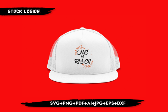 He Is Risen Christian SVG