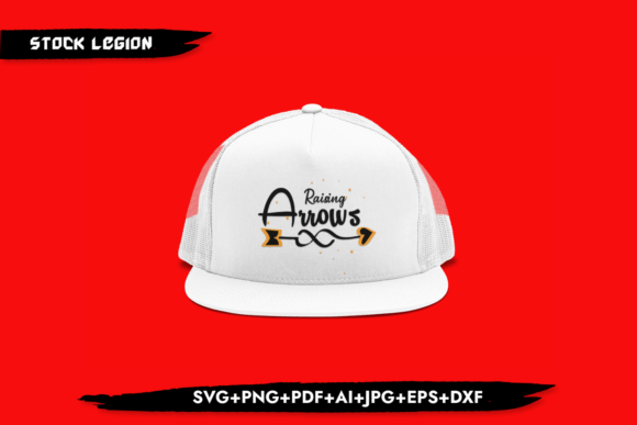 Raising Arrows - Christian SVG: A Versatile Design for Creative Projects